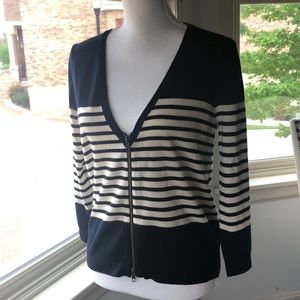 J Crew zip up sweater